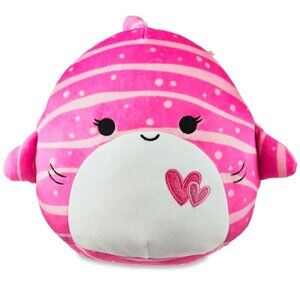 Squishmallows Original - Valentines Aidy the Shark- 8 Inch Stuffie Plush